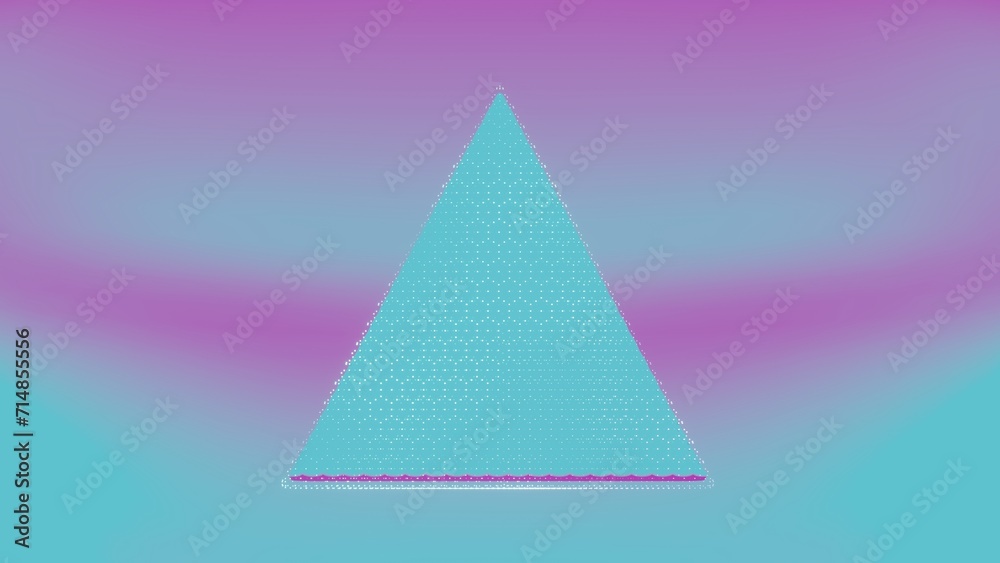 Aufkleber This holographic sphere is a perfect representation of futuristic and digital art concepts, ideal for themes related to virtual reality, advanced technology, 3D design, and abstract art...