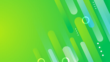 Green blue and white vector modern gradient geometric abstract background with shapes. Abstract gradient shapes background for presentation, business report, card, banner, poster