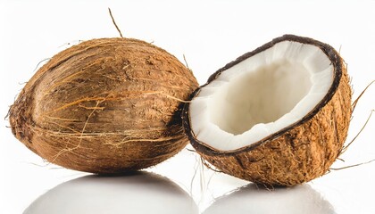 coconut isolated on white background