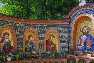 Rohia Monastery in Maramures County, Romania, Europe