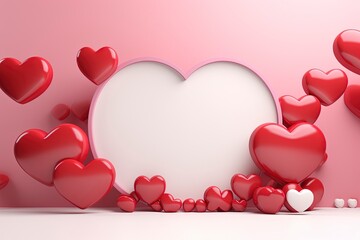 place products with a Valentine's Day theme with generative ai