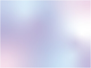 淡いぼんやりとしたメルヘンチックな抽象背景素材_ブルー&times;パープル系