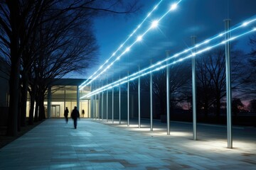 System captures sunlight from external source and transports it to illuminate areas with limited natural light. 