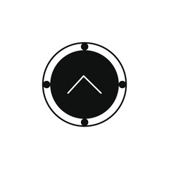 arrow sign vector type icon