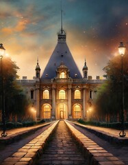 Fototapeta premium old building