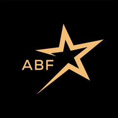ABF Letter logo design template vector. ABF Business abstract connection vector logo. ABF icon circle logotype.

