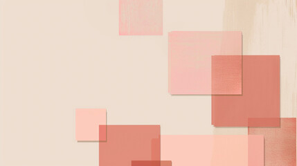 Pale Coral and Tan abstract background vector presentation design. PowerPoint and Business background.