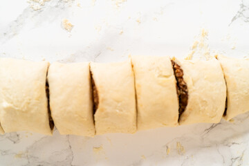 Captivating Capture of No-Yeast Cinnamon Roll Cupcakes