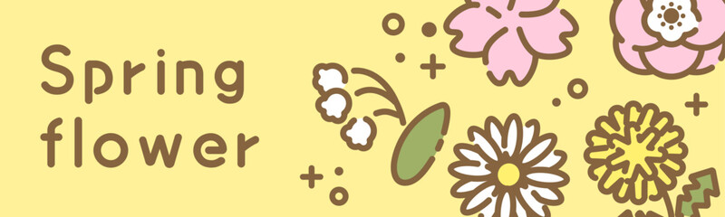 春の花の背景_8