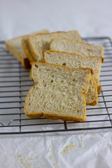 Whole Wheat Bread Slices