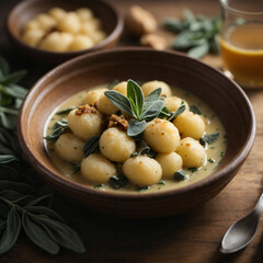 Gnocchi with Brown Butter and Sage