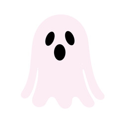  cute funny happy ghosts vector