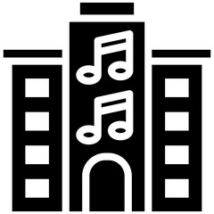 Club vector icon illustration of Shops and Stores iconset.