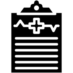 Diagnosis vector icon illustration of Health Checkup iconset.