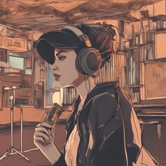 Background Music: Jazz Lounge Vibes and Hip-Hop Instrumentals