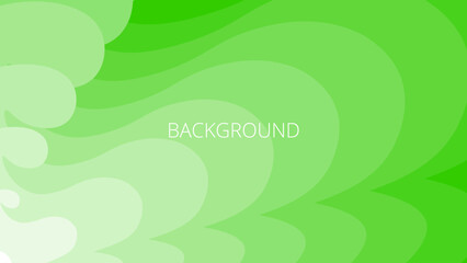 Neon green abstract background with sharp wavy lines and gradient transition, dynamic fluid shape	