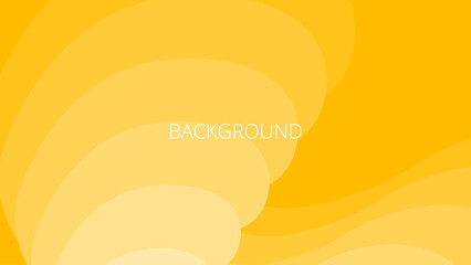 Yellow modern abstract background with gradient waves	
