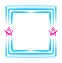Glowing Neon Frame