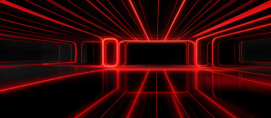 Neon Room Party Background