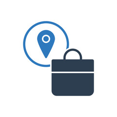 Shopping Location Icon - Address Icon