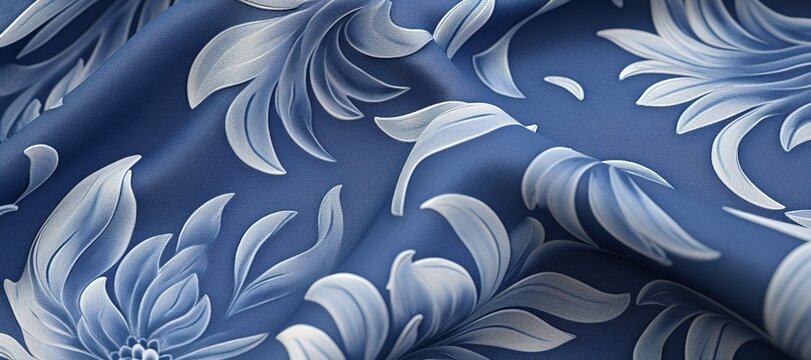 wave floral pattern cloth, flower, motif 9 © Nindya