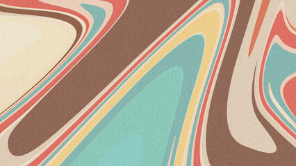 4K Abstract retro wave blurred grainy gradient banner background texture Colorful digital grain soft noise effect Nostalgia, vintage, retro