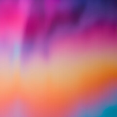 Obraz premium flow colorful background with bokeh, grainy stripes of colors blending into others, purple, orange, blue, pink wallpaper 