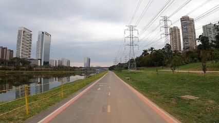 Parque Linear Bruno Covas - Novo Rio Pinheiros - Marginal Pinheiros - São Paulo