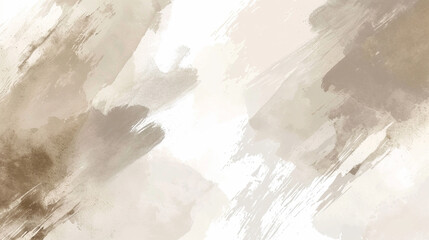 Taupe and White banner background. PowerPoint and business background.