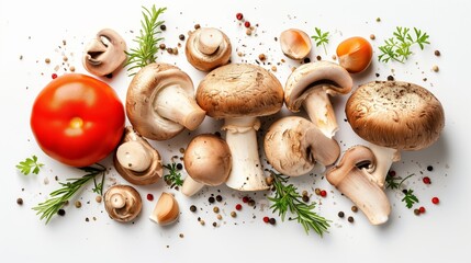 Nutritious Mushroom Mix for Plant-Based Diet