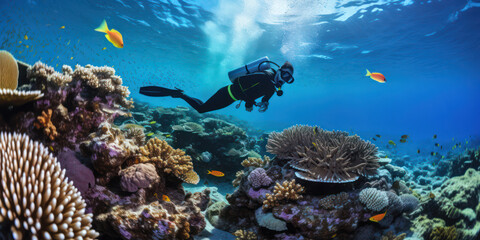 Exploring the Vibrant Underwater World: A Colorful Journey of Diving Adventure beneath the Red Sea