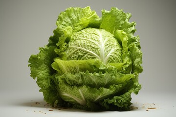 fresh lettuce green leaf in the style of 32k uhd flower 
