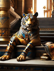 Ai generative tiger, master Tiger, Ai generative, wonderful tiger, Animals.
