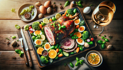 Delicious roast dish for Easter 