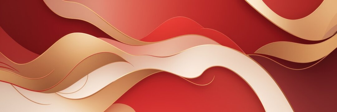 abstrack red background