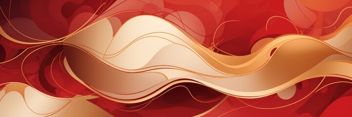 abstrack red background