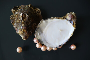 handmade original candle in a seashell