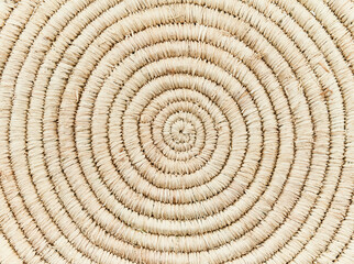 Fototapeta premium Texture of a wicker surface