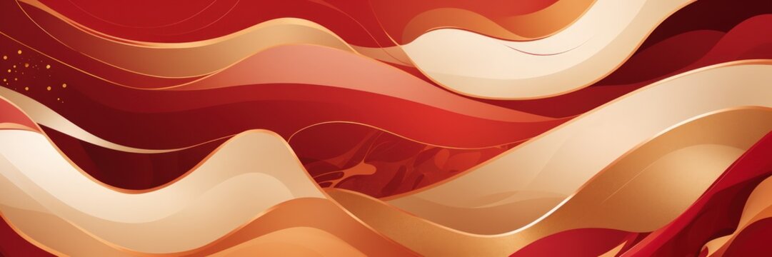 abstrack red background