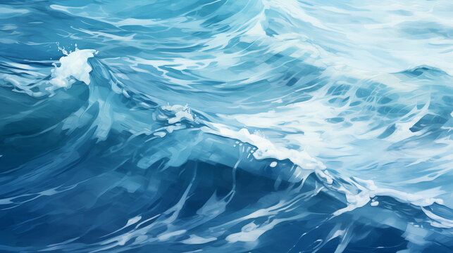 sea water texture, Ai generated image