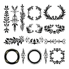 wreath SVG, wreath png, wreath frame, frame svg, frame illustration, wreath illustration, frame, vector, vintage, floral, design, decoration, pattern, ornament, border, illustration, flower, ornate, a