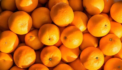 full frame of orange fruit background