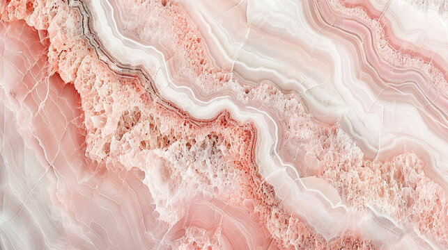 Blush Pink and White marble background