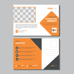 Corporate Post Card Design Templats