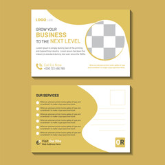 Corporate Post Card Design Templats