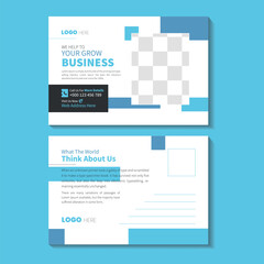 Corporate Post Card Design Templats