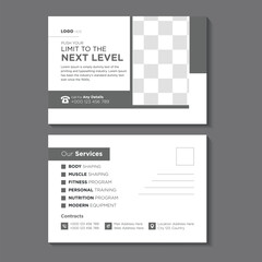Corporate Post Card Design Templats