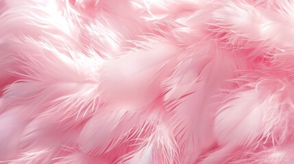 Pink feather background
