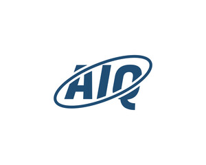 AIQ Logo design vector template