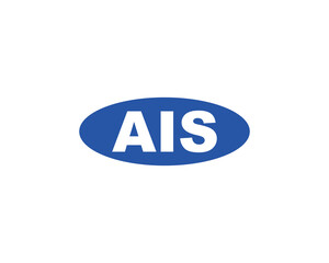 AIS Logo design vector template
